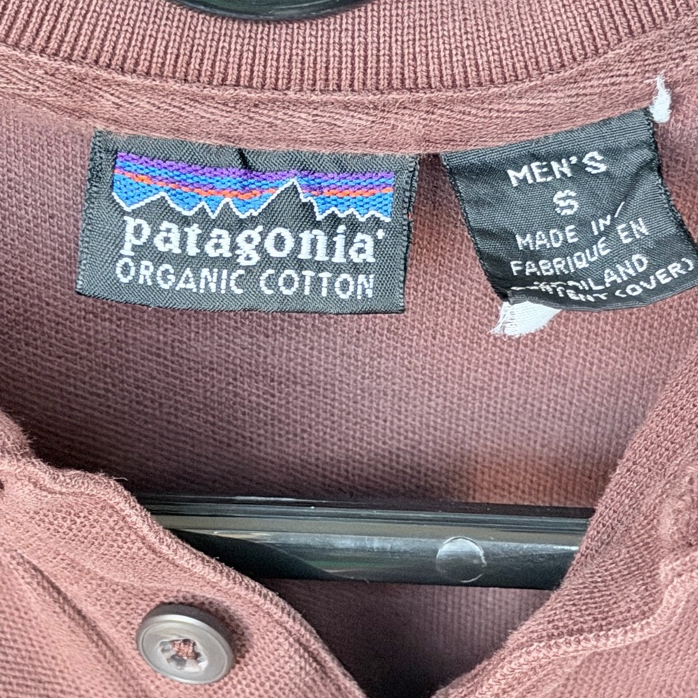 Patagonia Men's Rich Brown Polo Shirt - Picture 3 of 4